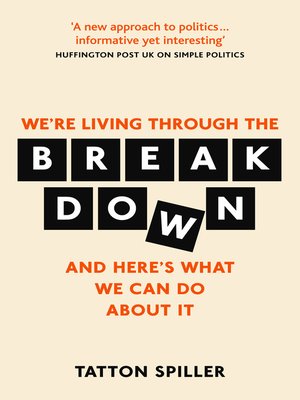 cover image of We're Living Through the Breakdown